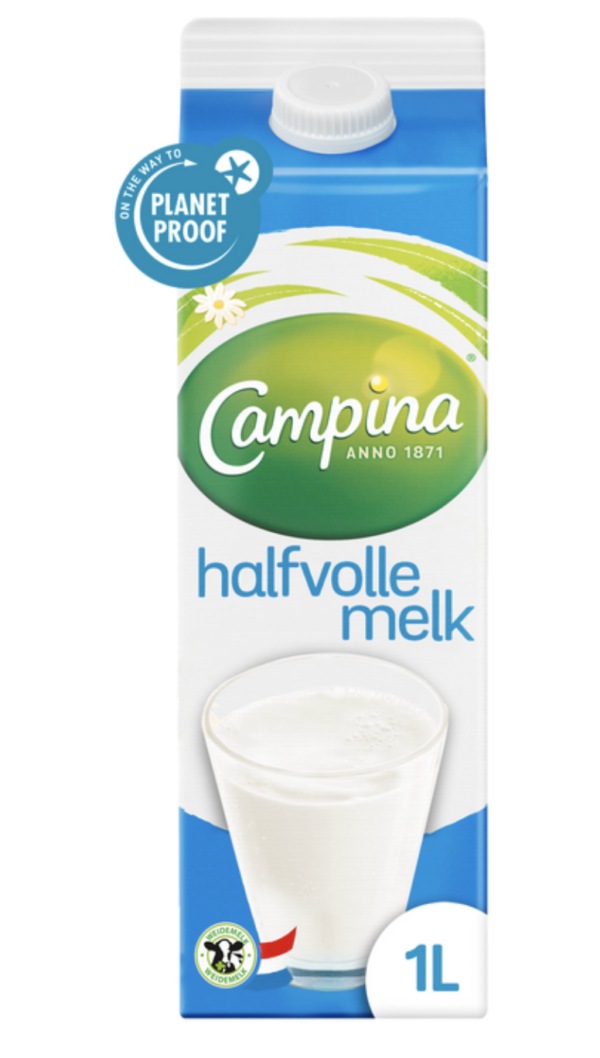 Halfvolle melk 1 liter