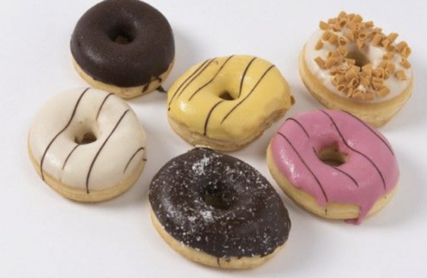 Donut assortiment (6 stuks)