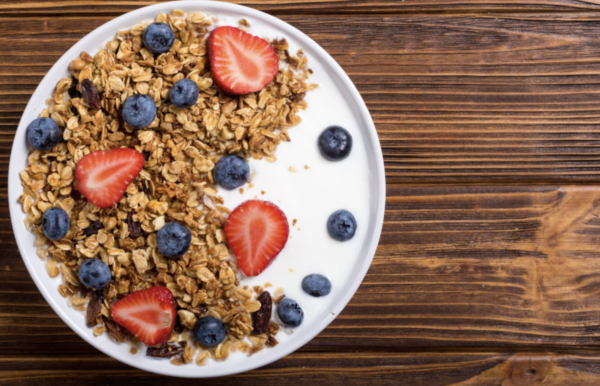 Yogurt met granola