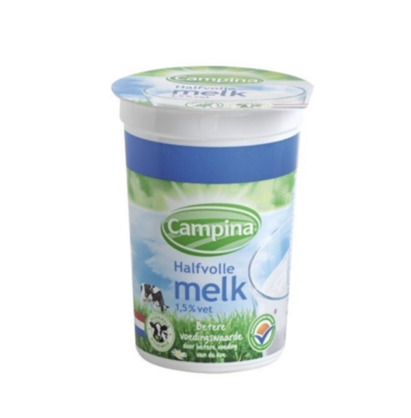 Halfvolle melk 0,25 liter